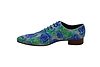 Zapato modelo Blue Moom, fabricado en fantasía M-30 marino