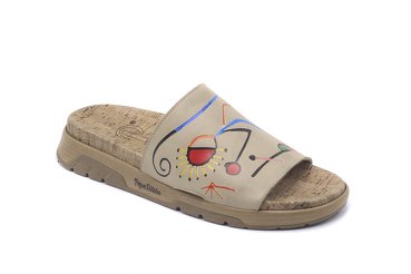 Modèle de sandale Miró, fabriqué en Fantasia Joan
