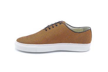 Modèle de sneaker Crocus, fabriqué en Piel 129_Himalaya Orange