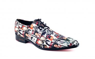 Modèle de chaussures, en microfibre textile Elvis.