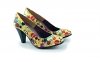 Model Cartoon shoe, manufactured in yellow comic fantasy. 