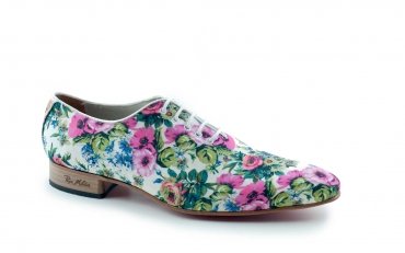 Modèle de chaussures Abril, fabriqué en textile fantaisie 522