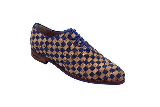 Modèle de chaussure Nigel, fabriqué en Corcho Canasta Azul