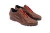 Sneaker modelo Smartwalker  fabricado en cuero coco y napa marrón. 