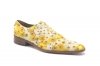 Zapato modelo Rome, fabricado en Fantasia Paradis Napa Amarilla