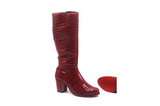 Botte modèle Janet, fabriquée à Boston Zafiro Houston