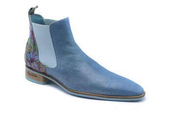 Men's ankle boot, WATER ZONE model made in NAPA ORQUIDEA