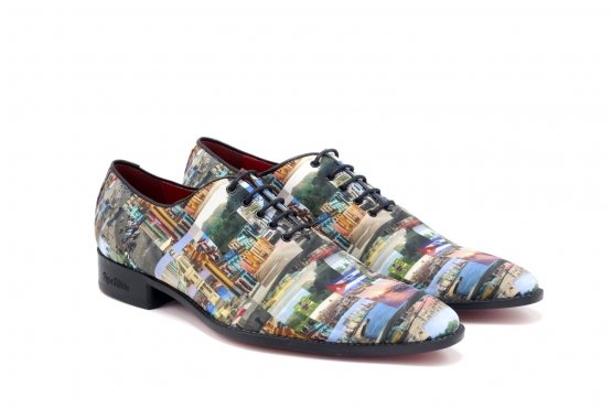 Modèle de chaussure La Habana, fabriqué en Fantasía Habana