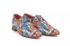 Zapato modelo Fernandita, fabricado en fantasía cuba. 