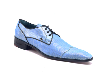 Modelo AQUA Fabricado en Rizas Celeste