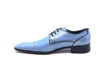 Modelo AQUA Fabricado en Rizas Celeste