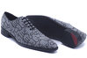 Zapato modelo Zodiacal, fabricado en Micro Sueden Gris Zodiaco