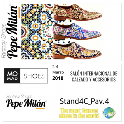 We love Madrid! Estaremos en Marzo en el Salón Internacional de calzado Momad Shoes. 