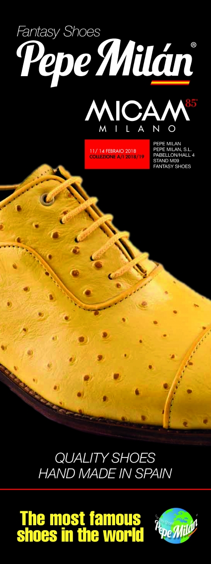 Micam 2018, estaremos en la Feria de Milán! Vengan a descubrir nuestra nueva colección.